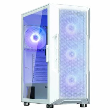 Корпус ZALMAN I3 NEO ARGB WHITE, ATX, WHITE, FRONT MESH, WINDOW, 2x3.5", 3x2.5", 1xUSB2.0, 2xUSB3.0, FRONT 3x120mm ARGB, REAR 1x120mm ARGB