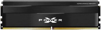Оперативная память DDR5 16GB 5600MHz Silicon Power SP016GXLWU560FSE Xpower Zenith RTL Gaming PC5-44800 CL40 DIMM 288-pin 1.35В kit single rank с радиа