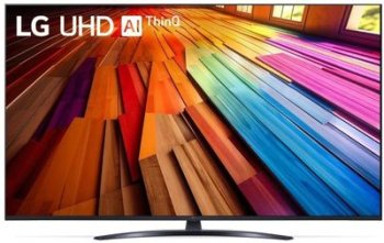 Телевизор LED LG 55" 55UT81006LA.ARUB черный 4K Ultra HD 60Hz DVB-T DVB-T2 DVB-C DVB-S2 USB WiFi Smart TV