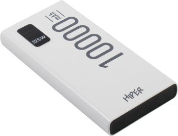 Внешний аккумулятор HIPER Power Bank <EP10000 White> (2xUSB, USB-C, 10000mAh, Li-Pol)