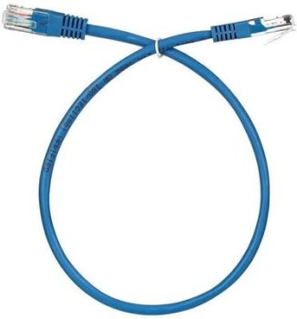 Кабель UTP Premier ANP511_0.5M_B UTP 4 пары cat5E CCA molded 0.5м синий outdoor RJ-45 (m)-RJ-45 (m)