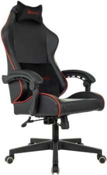 Кресло для геймера A4Tech Bloody GC-780 черный сиденье черный кожзам с подголов. крестов. металл черный пластик черный