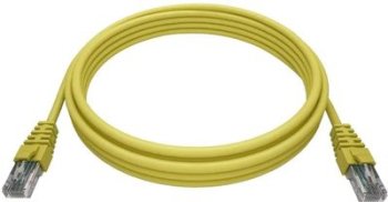 Кабель UTP NTSS NTSS-PC-UTP-RJ45-5e-0.15-LSZH-YL NTSS-PC-UTP-RJ45-5E-0.15-LSZH UTP RJ-45 вил.-вилка RJ-45 кат.5E 0.15м желтый LSZH (уп.:1шт)