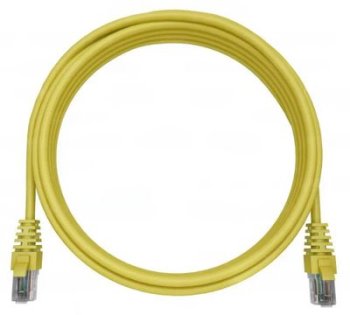 Кабель UTP NTSS NTSS-PC-UTP-RJ45-5e-0.3-LSZH-YL NTSS-PC-UTP-RJ45-5E-0.3-LSZH UTP RJ-45 вил.-вилка RJ-45 кат.5E 0.3м желтый LSZH (уп.:1шт)