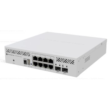Коммутатор MikroTik CRS310-8G+2S+IN управляемый, 8*1gbit RJ45, 2*SFP+, indoor, rOSv7