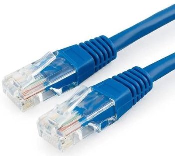 Кабель UTP Premier PP12-0.25M/B 1000Гбит/с UTP 4 пары cat5E CCA molded 0.25м синий RJ-45 (m)-RJ-45 (m)