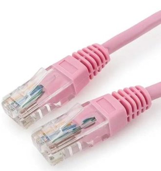 Кабель UTP Premier PP12-2M/RO 1000Гбит/с UTP 4 пары cat5E CCA molded 2м розовый RJ-45 (m)-RJ-45 (m)