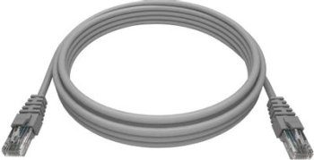 Кабель UTP NTSS NTSS-PC-UTP-RJ45-5e-0.3-LSZH-GY NTSS-PC-UTP-RJ45-5E-0.3-LSZH UTP RJ-45 вил.-вилка RJ-45 кат.5E 0.3м серый LSZH (уп.:1шт) 26AWG