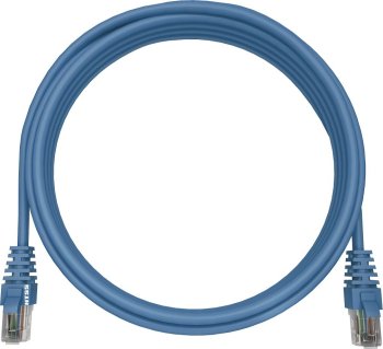 Кабель UTP NTSS NTSS-PC-UTP-RJ45-5e-0.15-LSZH-BU NTSS-PC-UTP-RJ45-5E-0.15-LSZH UTP RJ-45 вил.-вилка RJ-45 кат.5E 0.15м синий LSZH (уп.:1шт) 26AWG