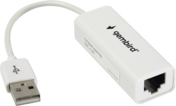 Сетевая карта внешняя Ethernet Gembird NIC-U4 USB 2.0 - Fast Ethernet adapter