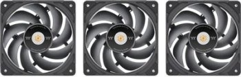 Вентилятор Thermaltake Toughfan EX12 Pro реверсивный 120x120x25mm черный 4-pin 22.6-29.8dB Ret (CL-F171-PL12BL-A)