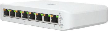 Коммутатор UBIQUITI USW-LITE-8-POE 8POE 1000M POE