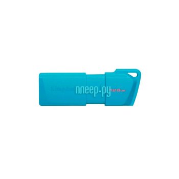 Накопитель USB 128Gb - Kingston DataTraveler Exodia M Neon Aqua Blue KC-U2L128-7LB
