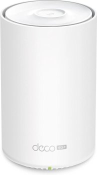 Маршрутизатор бесшовный mesh TP-Link Deco X10-4G (DECO X10-4G(1-PACK)) AX1500 10/100/1000BASE-TX cat.6 белый