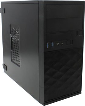 Корпус Minitower INWIN EFS052BL-PM-600ATX <Black> MicroATX 450W ATX (24+2x4+2x6/8пин)