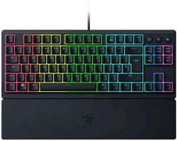 Клавиатура Razer Ornata V3 Tenkeyless механическая черный USB Multimedia for gamer LED (подставка для запястий) (RZ03-04881600-R3R1)