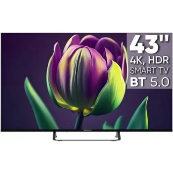 Телевизор-LCD Topdevice TDTV43CS06U_BK {UHD ready/T2/S2/Android 11 Smart (1.5/16Gb)/BT 5.0/2 пульта/black}