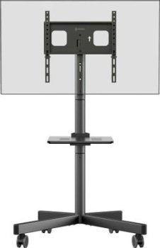 Стойка для телевизора Onkron TS1137 черный 23"-60" макс.45кг напольный мобильный