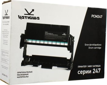 Драм-картридж совместимый Катюша РСМ247 блок фотобарабана для принтера Катюша Р247 и МФУ Катюша М247