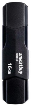Накопитель USB SmartBuy Clue <SB16GBCLU-K3> USB3.1 Flash Drive 16Gb (RTL)