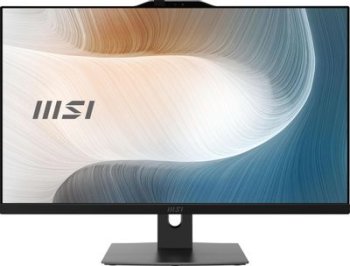 Моноблок MSI Modern AM272P 1M-682XRU 27" Full HD Core 3 100U (1.2) 16Gb SSD512Gb Graphics noOS GbitEth WiFi BT 120W клавиатура мышь Cam черный 1920x10
