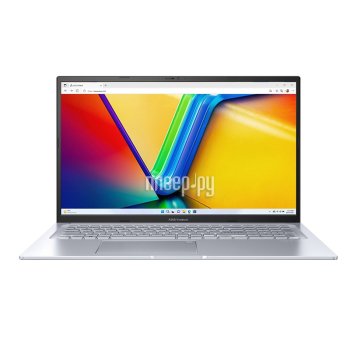Ноутбук Asus Vivobook 17X M3704YA-AU159 [90NB1191-M008F0] Cool Silver 17.3" {FHD Ryzen 5 7430U(2.3Ghz)/16384Mb/1024 Gb SSD/noDVD/Int:AMD Radeon//DOS}