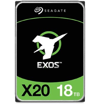 Жесткий диск 18Тб Seagate Exos X20 (ST18000NM003D) {SATA 6Гб/s, 7200 rpm, 256mb buffer, 3.5"}