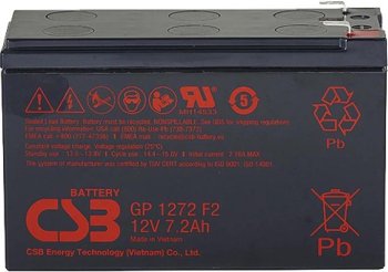 Аккумулятор для ИБП CSB GP1272 12В 7.2Ач