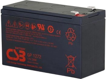Аккумулятор для ИБП CSB GP1272 (12V28W) 12В