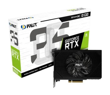 Видеокарта Palit GeForce RTX 3050 StormX 8 ГБ (NE63050018P1-1070F)