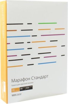 Бумага [NEW] Марафон Стандарт 450L90649 A4 (500 листов, 80 г/м2)
