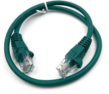 Кабель UTP Buro UTP 4 пары cat5E CCA molded 0.25м зеленый RJ-45 (m)-RJ-45 (m) (упак.:1шт)