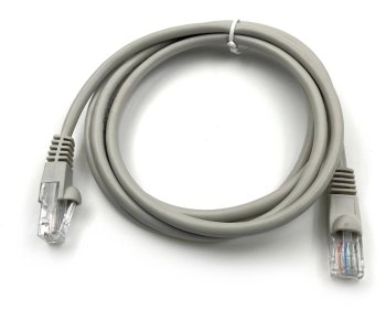 Кабель UTP Buro UTP-5E-1.5M-G-LSZH UTP cat.5E 1.5м серый RJ-45 (m)-RJ-45 (m)