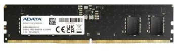 Оперативная память ADATA DDR5 4800 Мгц 1x16 ГБ (AD5U480016G-S)