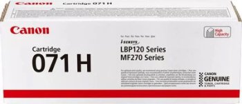 Картридж Canon 071H 5646C002 черный (2500стр.) для i-SENSYS LBP122dw/MF272dw/ MF275dw