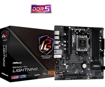 Материнская плата B650M PG LIGHTNING, Socket AM5, AMD B650, 4xDDR5-5200, HDMI+DP, 2xPCI-Ex16, 4xSATA3(RAID 0/1/10), 3xM.2, 8 Ch Audio, 1x2.5GLan, (4+4