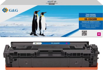 Картридж G&G GG-C045HM 045H Magenta пурпурный (2200стр.) для Canon imageCLASS MF634Cdw/MF632Cdw/LBP612Cdw/i-Sensys LBP611Cn/LBP613Cdw/MF631Cn