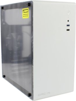 Корпус Minitower ZIRCON <Mozart WT> MicroATX без БП