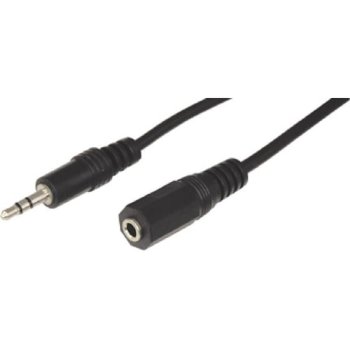 Кабель Rexant (17-4006) Шнур Стерео 3,5мм гнездо - Стерео 3,5мм штекер, 5м