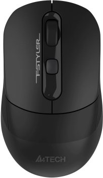 Мышь беспроводная A4Tech Fstyler FB10CS черный оптическая (2000dpi) silent BT/Radio USB (4but)