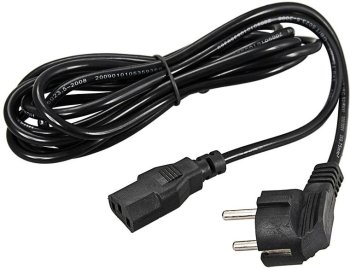 Кабель питания Rexant 11-1131 C13-Schuko проводник.:3x0.75мм2 1.8м 220В 6А (упак.:1шт) черный