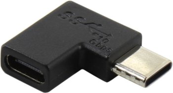 Переходник Greenconnect < GCR-54944> USB 3.1 Gen 2 USB-CM --> USB-CF, угловой