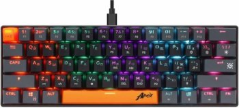 Клавиатура DEFENDER USB APEX GK-002 RU BLACK 45003