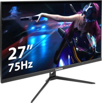 Монитор 27" ExeGate ProSmart EZ2707A (LCD, 1920x1080, D-Sub, HDMI) <EX296348RUS>