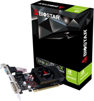 Видеокарта Biostar PCI-E GT730-4GB D3 LP (GF108) NVIDIA GeForce GT 730 4096 Мб 128bit GDDR3 700/1333 DVIx1 HDMIx1 CRTx1 HDCP Ret low profile