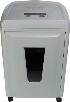 Уничтожитель бумаги Heleos УП26-7 серый (секр.P-7) фрагменты 5лист. 26лтр. пл.карты CD