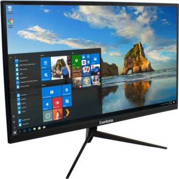 Монитор безрамочный с аудио 27" ExeGate SmartView ES2707CA (IPS LED Grade A+, 2K, 2560x1440@75Гц (WQHD), 16:9, 300cd/m2, 1000:1, 178°/178°, 1ms, HDMI,