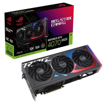 Видеокарта ASUS GeForce RTX 4070 SUPER ROG Strix Gaming OC Edition 12 ГБ (90YV0KD0-M0NA00)