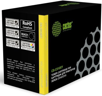 Картридж Cactus CS-C310XY 006R04371 желтый (5500стр.) для Xerox C310/C315