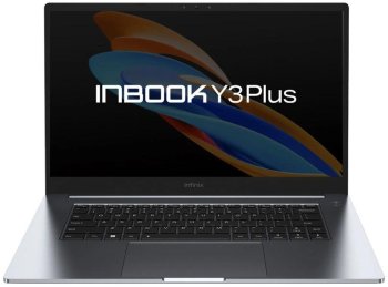 Ноутбук Infinix Inbook Y3 PLUS YL512 Core i3 1215U 8Gb SSD512Gb Intel UHD Graphics 15.6" IPS FHD (1920x1080) Windows 11 Home grey WiFi BT Cam (7100830